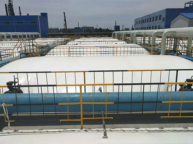 膜結構污水池蓋